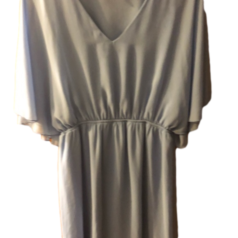 Francesca's Alya baby blue size Medium women's dress/tunic - Boho chic LIKE NEW! - Picture 3 of 4